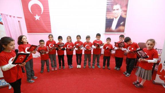 Halkapınar´da İstiklal Marşı´nın kabulü ve Mehmet Akif Ersoy´u anma programı düzenlendi